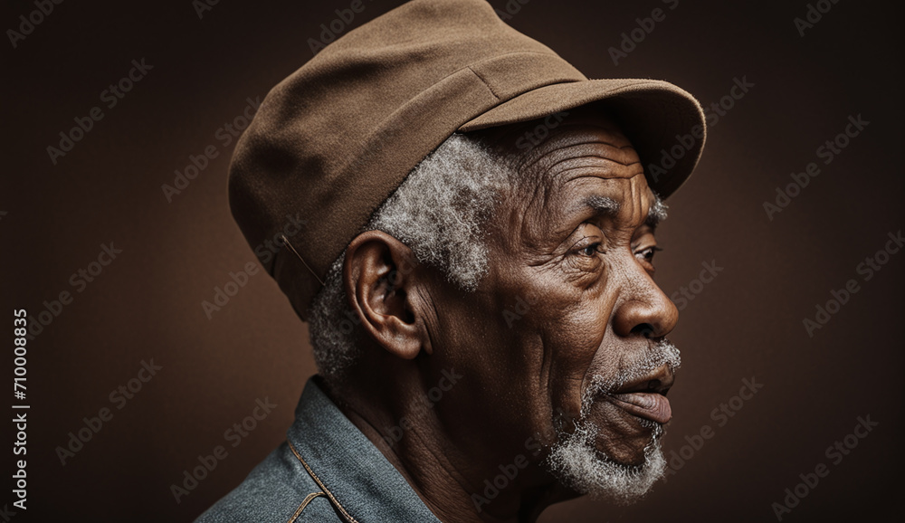 portrait of a funny , happy senior old man close-up , elderly man, grandpa portrait ,black man looking at camera portrait of a funny , happy senior old man close-up , elderly man, grandpa portrait ,black man looking at camera