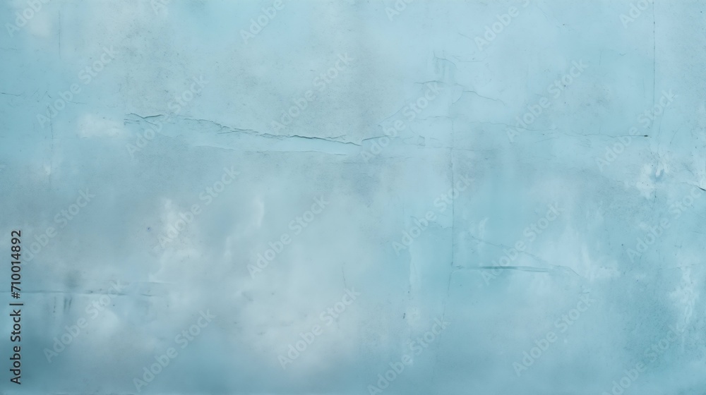 Obraz premium Beautiful abstract grungy light blue stucco wall background in cold mood, Blue textured concrete background, generative ai
