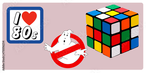 I love 80s illustrations