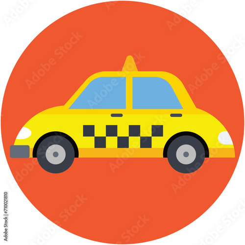 Taxi Vector Icon