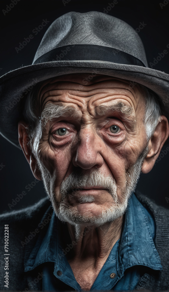 portrait of a senior man close-up , elderly man, grandpa portrait portrait of a senior man close-up , elderly man, grandpa portrait