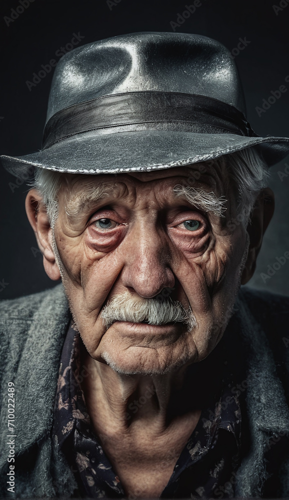 portrait of a senior man close-up , elderly man, grandpa portrait portrait of a senior man close-up , elderly man, grandpa portrait