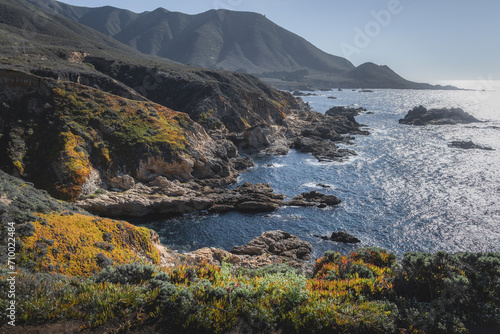 Mountain California Coastline