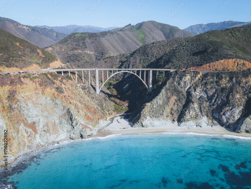 Bixby Bridge Drone Cailfornia