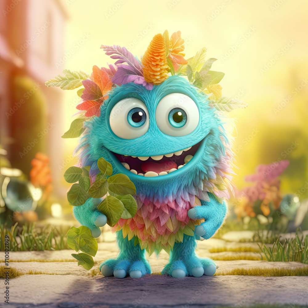 colorful funny, monster
colorful funny, monster