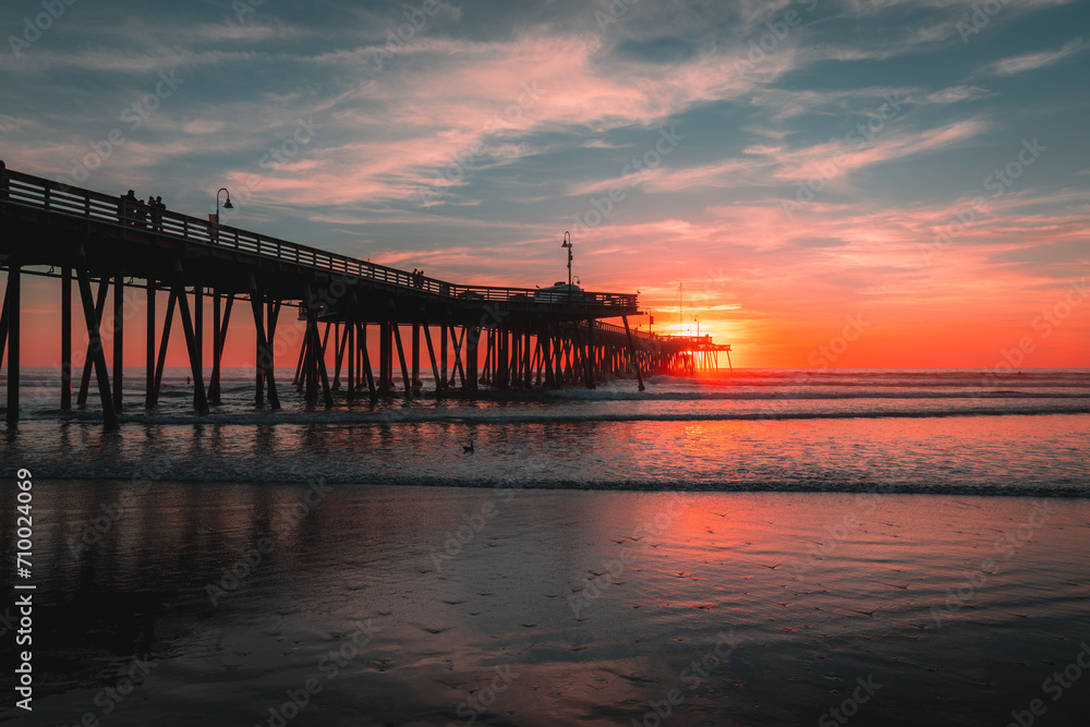 California Pier Sunrise