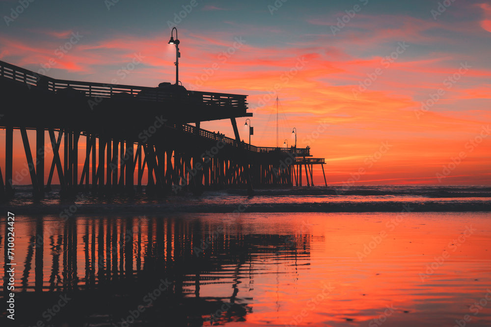 Pismo Pier Sunset