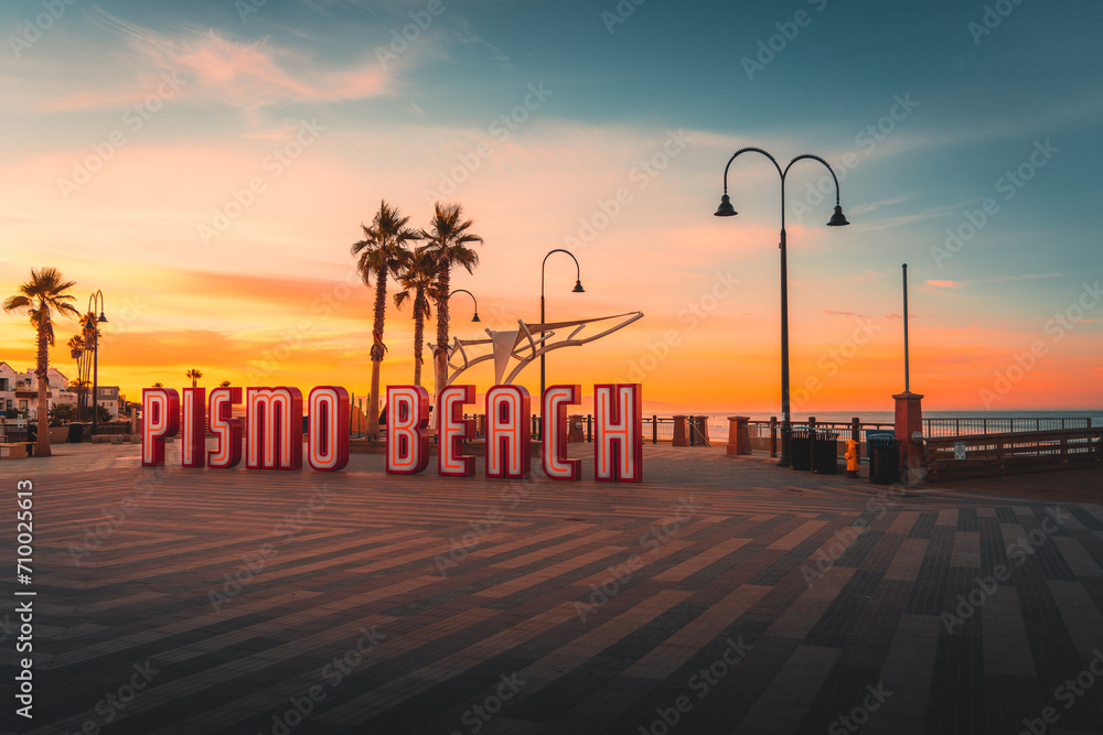 Pismo Beach Pier Sunset