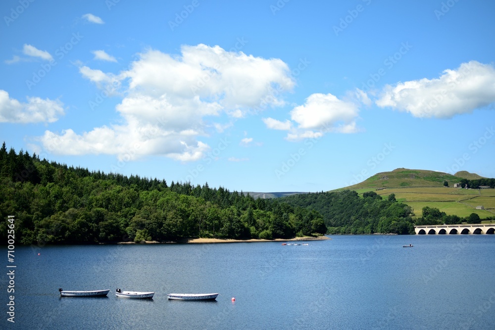 Fototapeta premium lake and mountains