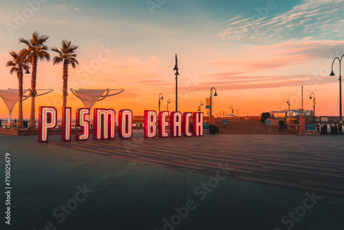 Obraz na płótnie Pismo Beach Pier w salonie