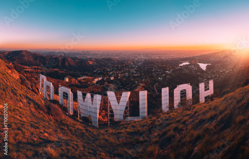 Obraz na płótnie Hollywood Sign w salonie