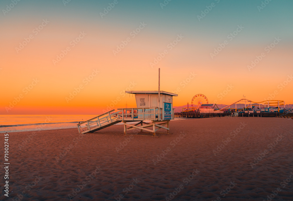Santa Monica Lifeguard Tower