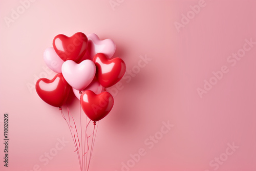heart shaped balloons photo
