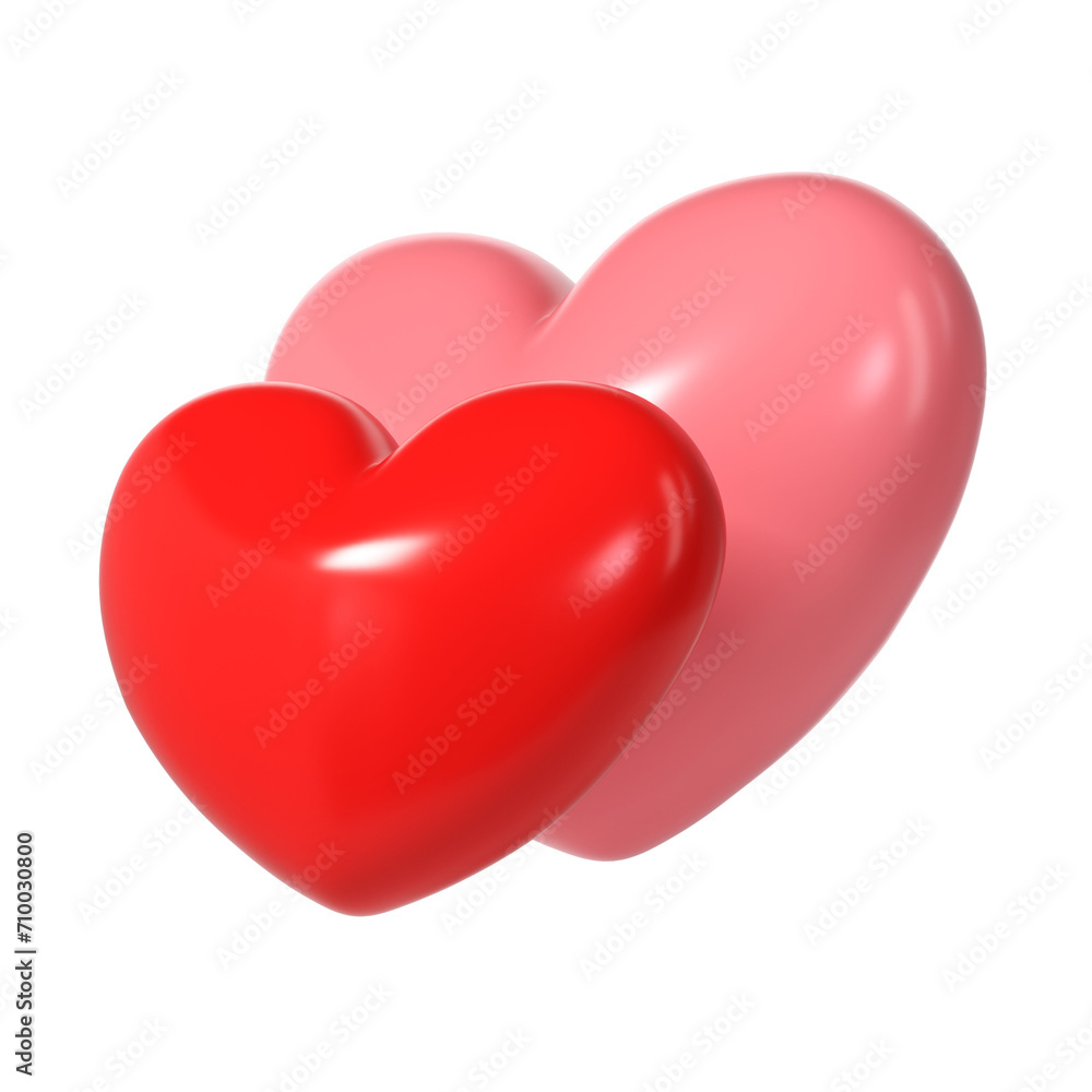 3d pink and red glossy love hearts transparent illustration. Suitable for Valentine day, Mother day, Women day, wedding, sticker, greeting card. February 14th 3d pink and red glossy love hearts transparent illustration. Suitable for Valentine day, Mother day, Women day, wedding, sticker, greeting card. February 14th