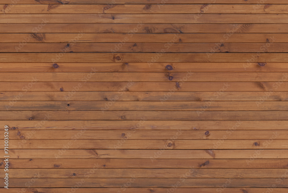 Fototapeta premium Wood boardwalk decking surface seamless pattern. Old rustic floor panels background.