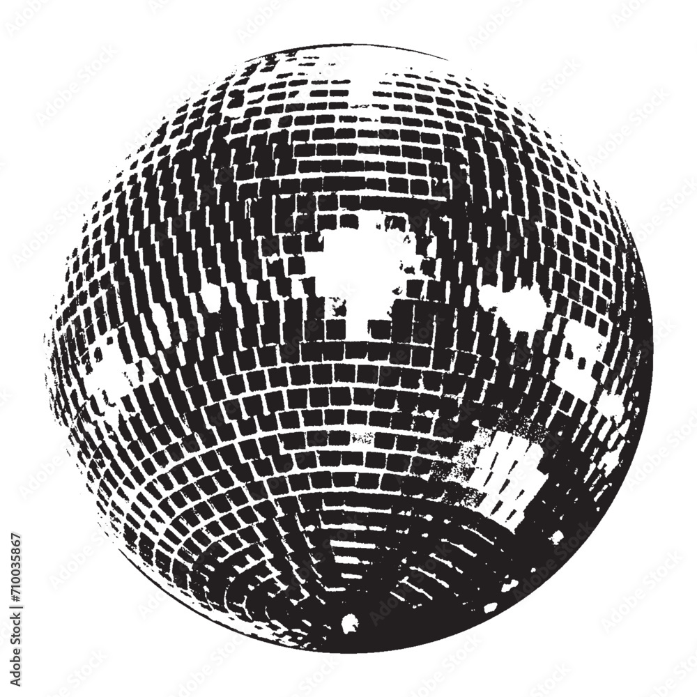 disco ball isolated