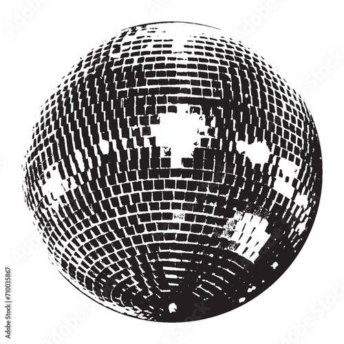 disco ball isolated