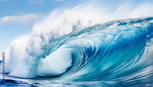 Beauty in Nature Blue Water Wave