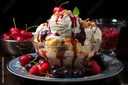 Most delicious ice cream sundae in the world.