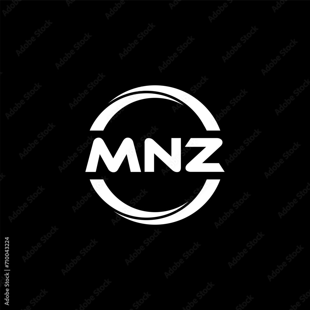 MNZ letter logo design with black background in illustrator, cube logo, vector logo, modern alphabet font overlap style. calligraphy designs for logo, Poster, Invitation, etc. MNZ letter logo design with black background in illustrator, cube logo, vector logo, modern alphabet font overlap style. calligraphy designs for logo, Poster, Invitation, etc.