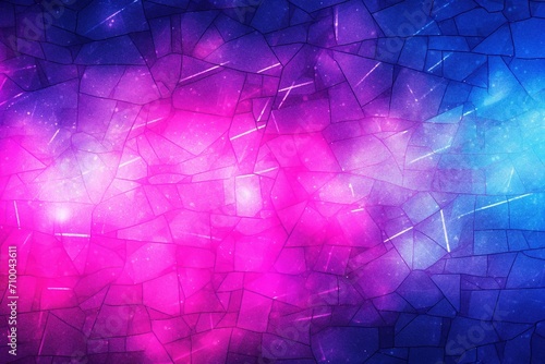 purple and neon pink random shapes background wallpaper texture, noise grit and grain effects along with gradient, web banner design