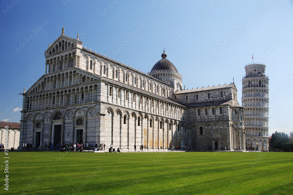 Pisa Cathedral and the Leaning Tower, Pisa, Italy	