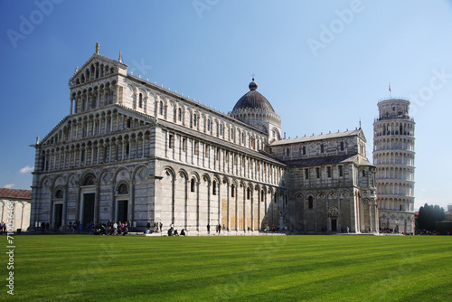 Pisa Cathedral and the Leaning Tower, Pisa, Italy	