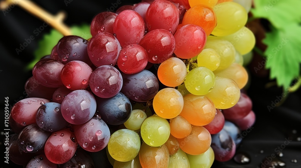 Rainbow grape high definition UHD Wallpaper Rainbow grape high definition UHD Wallpaper