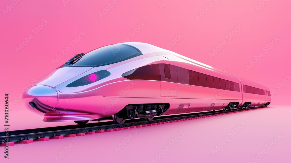 illustration of a cartoon-style bullet train, designed as a playful sky train toy illustration of a cartoon-style bullet train, designed as a playful sky train toy