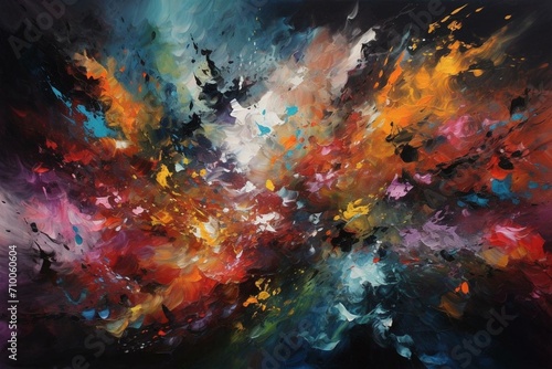 Wallpaper Mural A modern abstract artwork embodying the magical power of love. Generative AI Torontodigital.ca