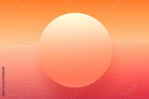 Abstract minimalist pantone inspired color peach fuzz ambient gradient wallpaper