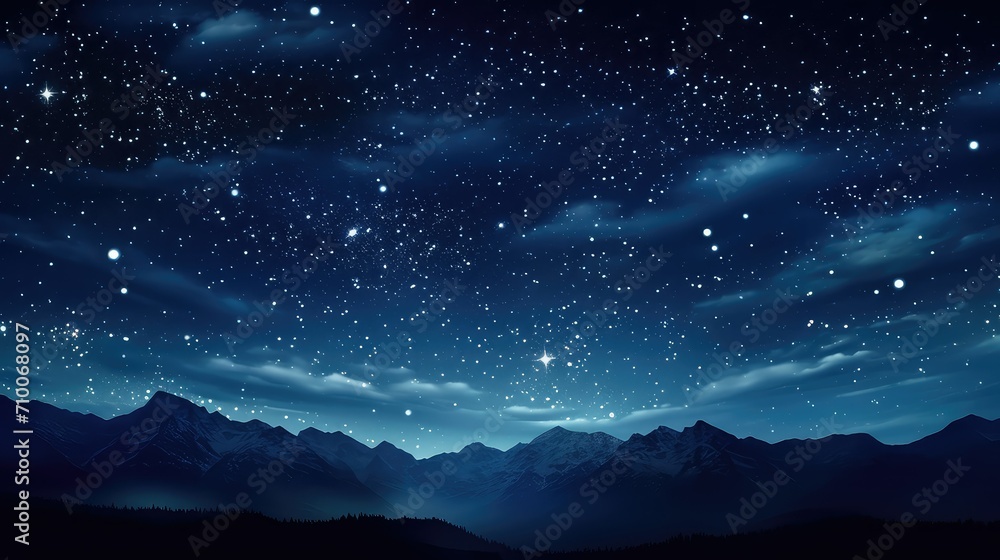 celestial night stars background illustration astronomy constellations, galaxy nebula, stargazing nocturnal celestial night stars background