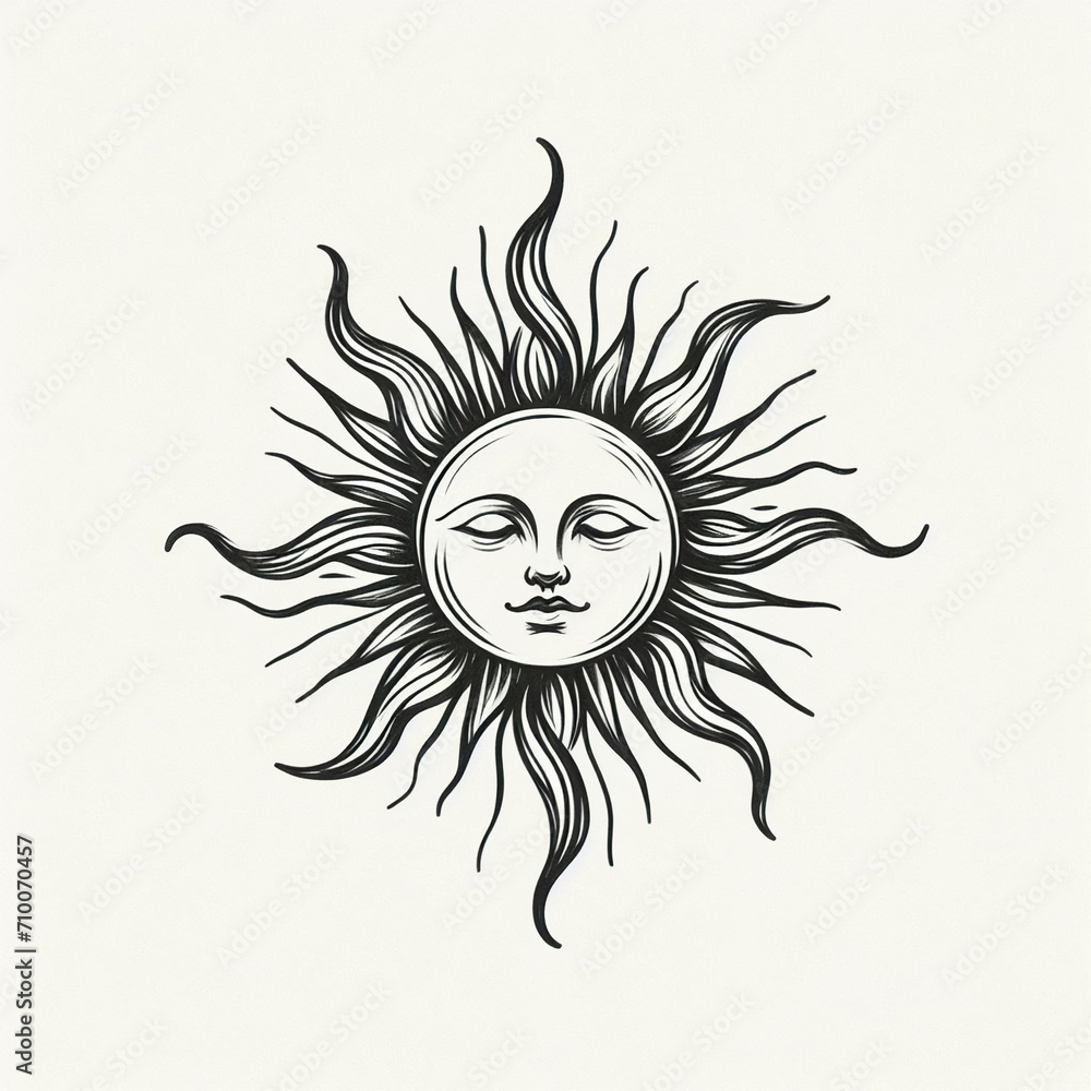 large tattoo sketch naturals on a whute background large tattoo sketch naturals on a whute background