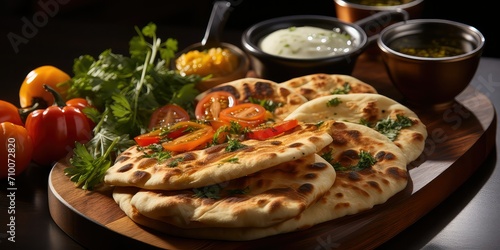 Roti Mastery - Culinary Artistry of Soft, Fluffy Flatbread, an Irresistible Tapestry of Flavor 