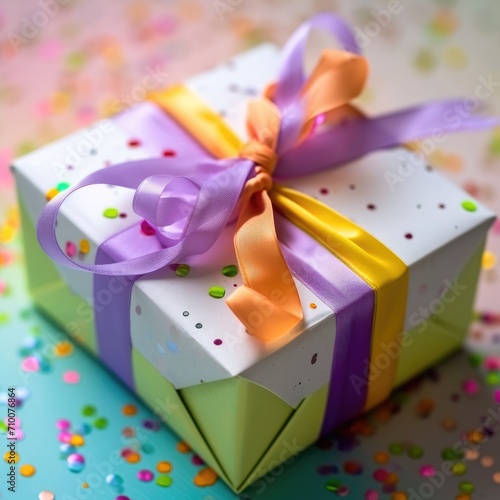 Colorful multicolored gift ...