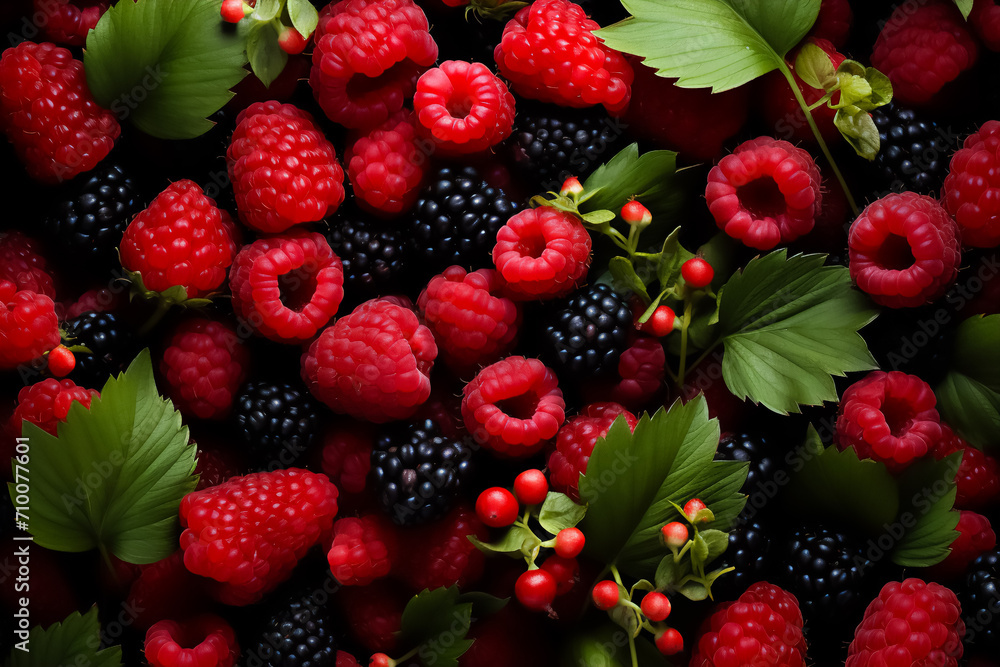Image of a lot of fruits, berries and citrus fruits as a background Image of a lot of fruits, berries and citrus fruits as a background