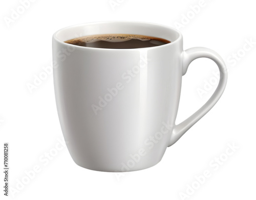 coffee cup isolated on white, transparente backgroud 