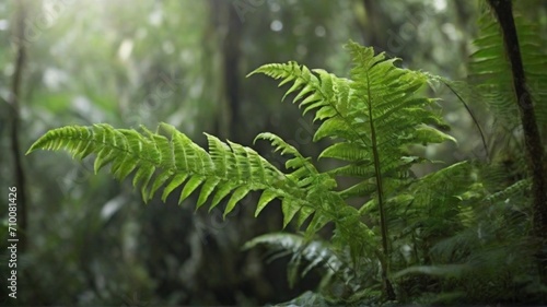 fern in the forest