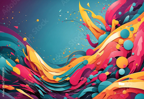 abstract colorful background  multible colors
