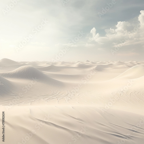 The sandy ground of a desert. A shallow sandy area of the dune covered with wind-blown sand.