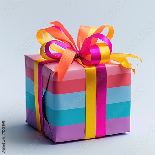 Colorful multicolored gift ...