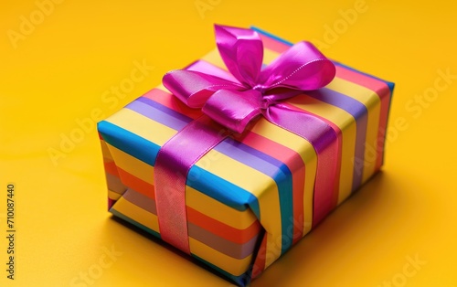 Colorful multicolored gift ...