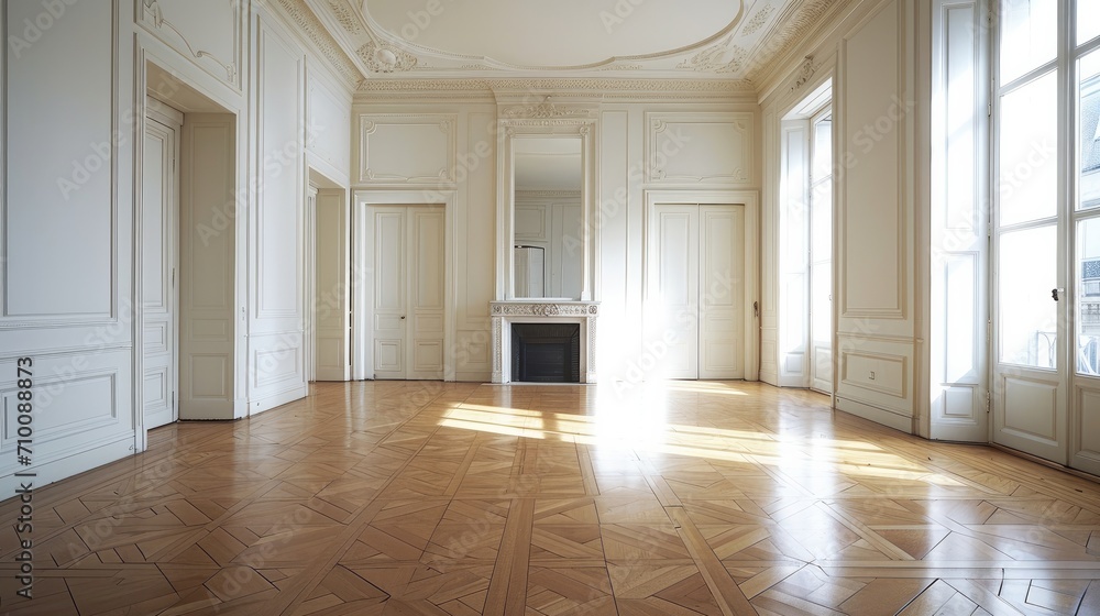 Empty living room.    