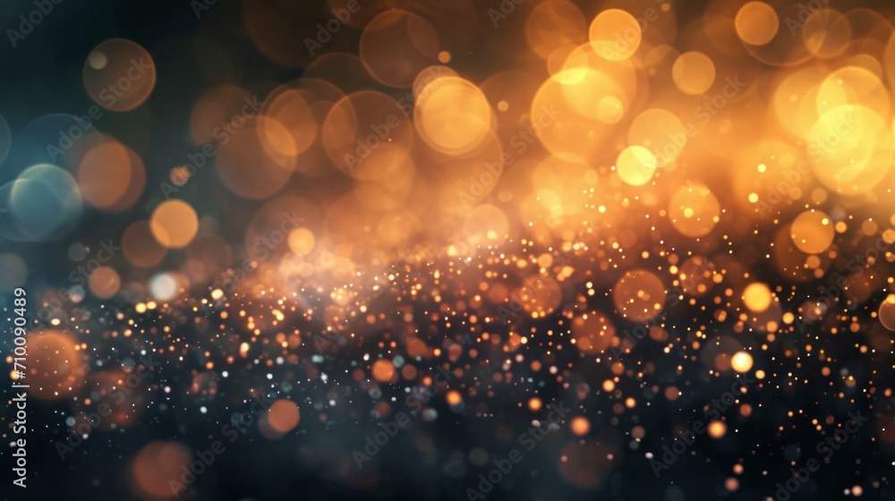 Blurry Image of Golden and Black Lights in a Mesmerizing Display Blurry Image of Golden and Black Lights in a Mesmerizing Display