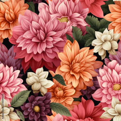 Tilable Flowers Texture