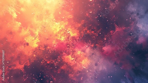 Fantasy space background. Abstract fractal shapes