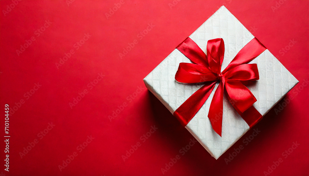 Red Ribbon Radiance: A Gift Box for Special Moments Red Ribbon Radiance: A Gift Box for Special Moments