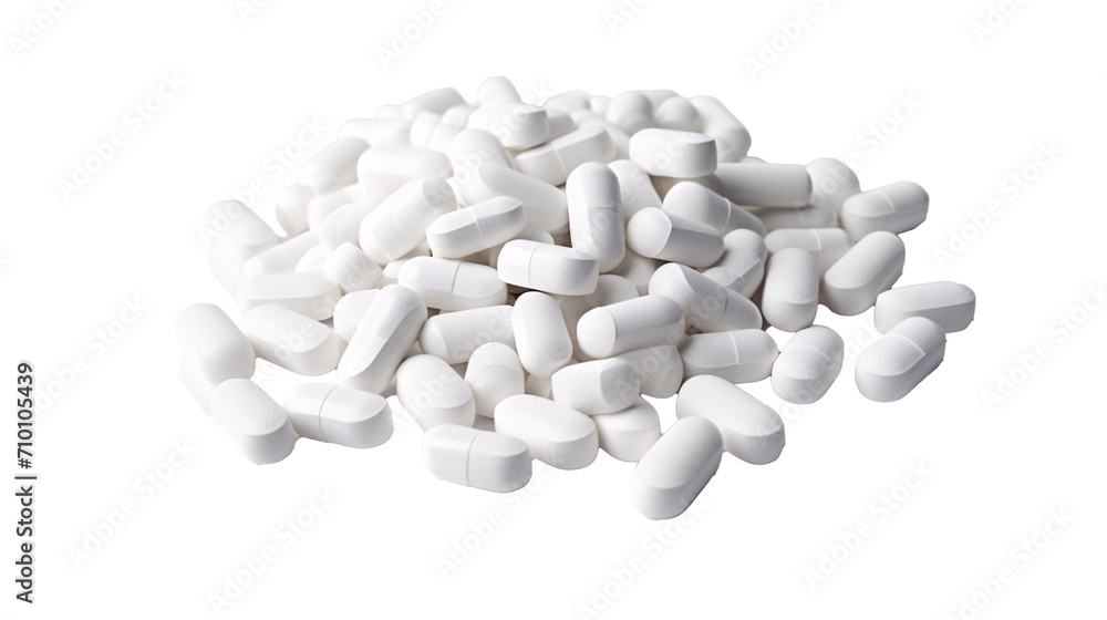 a pile of white pills a pile of white pills