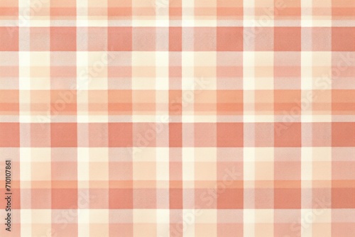 Peach plaid background texture