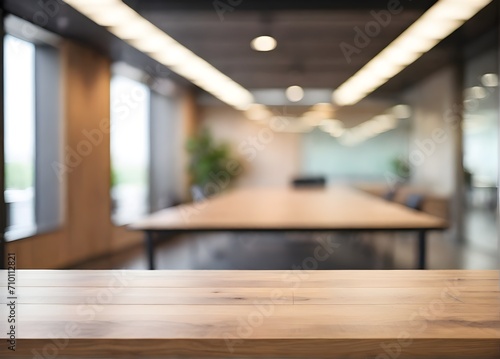 interior of a meeting room, a large modern meeting table, perfect for large businesses